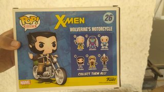 Funko Pop Wolverine's Motorcycle X-Men 26