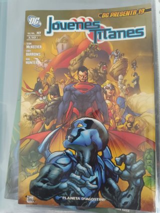 Lote grapas Titanes de DC