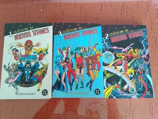 Lote grapas Titanes de DC