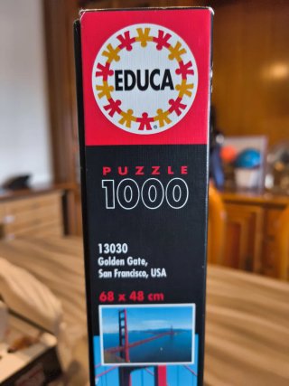 Puzzle Educa Golden Gate San Francisco 1000 Piezas