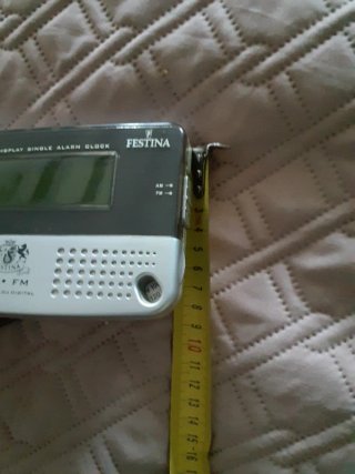 Radio Despertador Festina AM/FM Digital
