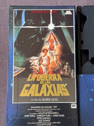 Trilogía Star Wars VHS Coleccionista 1990