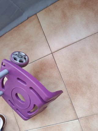 Carrito escolar morado TEMPO