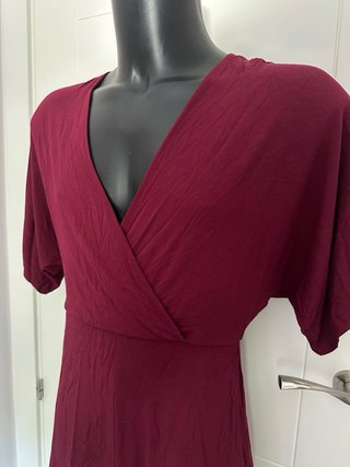 Mono corto Stradivarius rojo