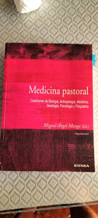 Medicina pastoral cuestiones de biología, antro...