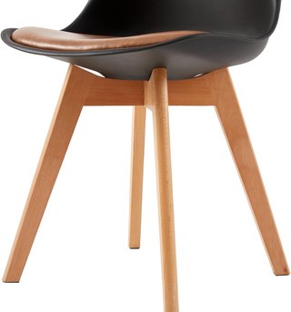 4x SILLAS DE COMEDOR ESTILO INDUSTRIAL ESCANDINAVO