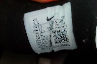 Zapatillas Nike Air Monarch Blancas Negras