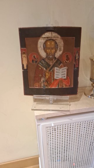 Antiguo icono religioso