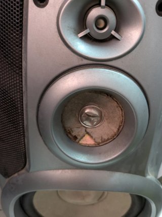 Coppia Diffusori Aiwa SX-ANS706 Front 180° 3 vie