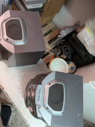 Coppia Diffusori Aiwa SX-ANS706 Front 180° 3 vie