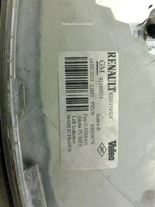 23066281 piloto delantero nissan primastar 1.9 dci