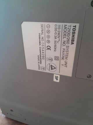 Portatile Toshiba T2100 grigio