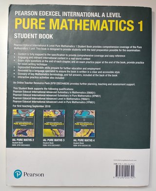 Pearson Edexcel International A Level Pure math...
