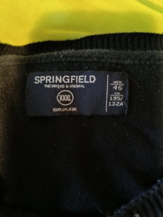 Jersey Springfield Talla 3XL