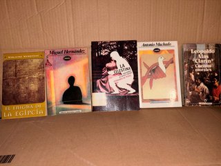 Lote 5 libros — 8 €