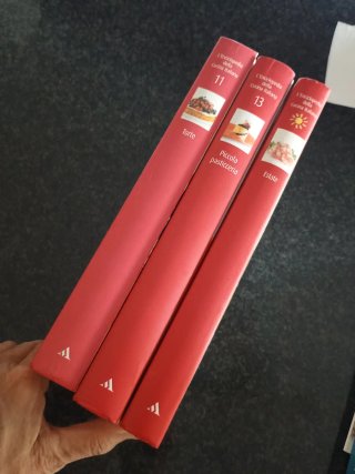 Enciclopedia della cucina italiana tre volumi