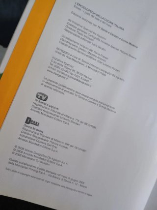 Enciclopedia della cucina italiana tre volumi