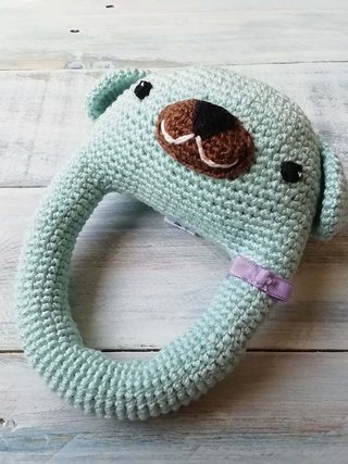 Sonajero Mordedor Cachorro Juguete dentición