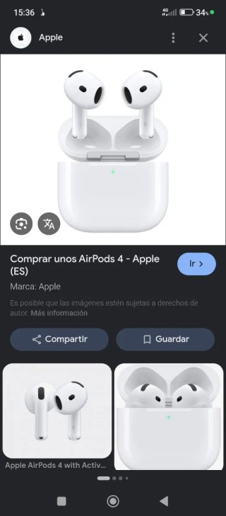 AirPods 4 Generación - Apple