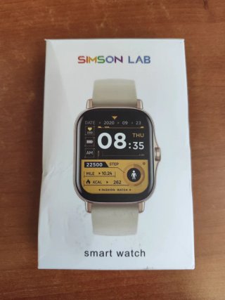 Reloj Inteligente SIMSON LAB Beige/Dorado