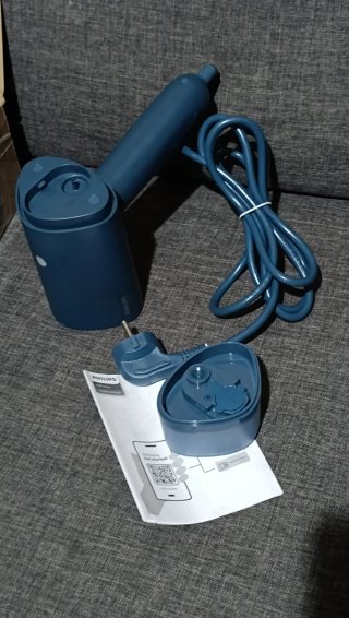 Plancha Vertical Philips Azul