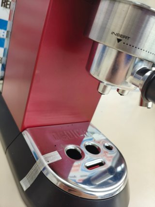 Cafetera espresso De’Longhi Dedica acero inoxidable metalizada