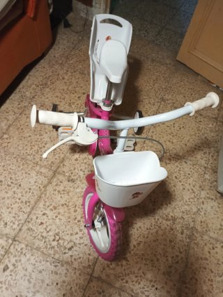 Bicicleta niña rosa