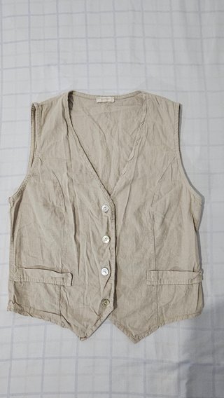Chaleco Sense Beige Talla XS