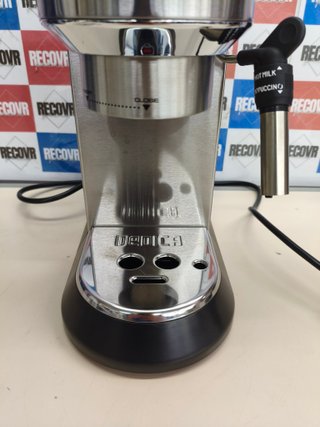 Cafetera espresso De’Longhi Dedica acero inoxidable negra
