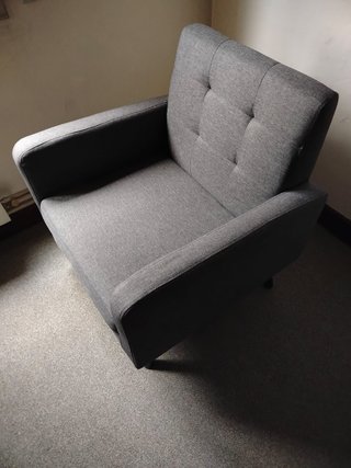 OFERTA BUTACA DISEÑO GRIS GRAN COMODIDAD
