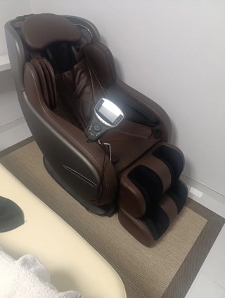 Silla de Masaje Automática Marrón