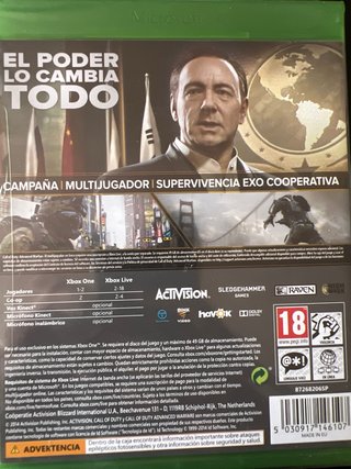 Call of Duty Advanced Warfare Xbox One Precintado