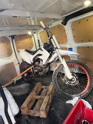 Honda CRF 250 Motocross Blanca