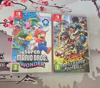 Super Mario Wonder y Mario Strikers para Switch