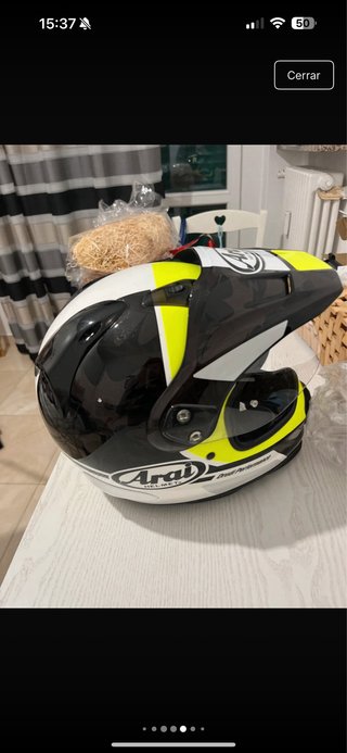 Casco Arai Tour-X4 Negro/Amarillo