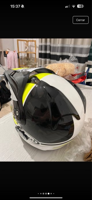 Casco Arai Tour-X4 Negro/Amarillo