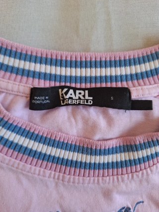 Vestido Karl Lagerfeld Rosa Talla S