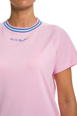 Vestido Karl Lagerfeld Rosa Talla S