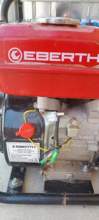 Motobomba de agua Eberth 6,5CV 4T