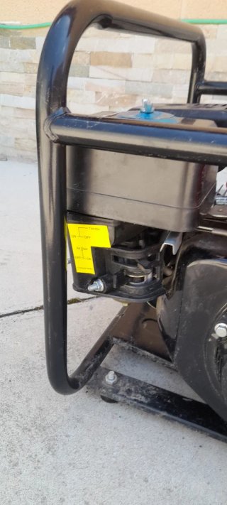 Motobomba de agua Eberth 6,5CV 4T
