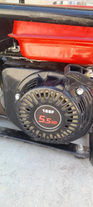 Motobomba de agua Eberth 6,5CV 4T