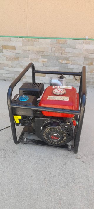 Motobomba de agua Eberth 6,5CV 4T