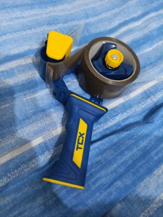 Dispenser nastro adesivo TCX blu/giallo