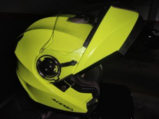 Casco de Moto Amarillo