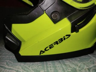 Casco de Moto Amarillo