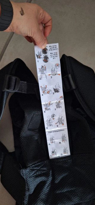 Mochila Portabebés BabyBjörn ONE Perforada