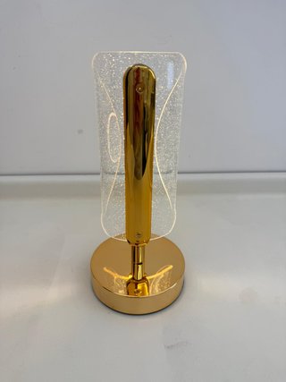 Lampada LED Bagutta oro trasparente