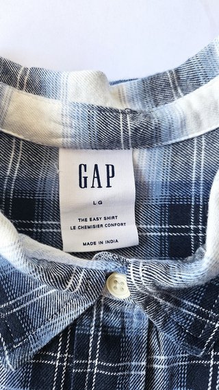 Camicia quadri donna Gap tg. L