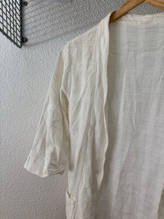 Americana fina verano blanca