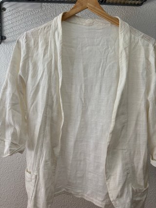 Americana fina verano blanca